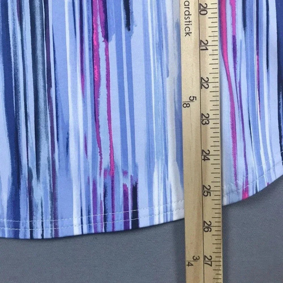 Jofit Golf Top Women Size Small Short Sleeve Collared Athletic Polo Shirt Blue - Picture 14 of 15